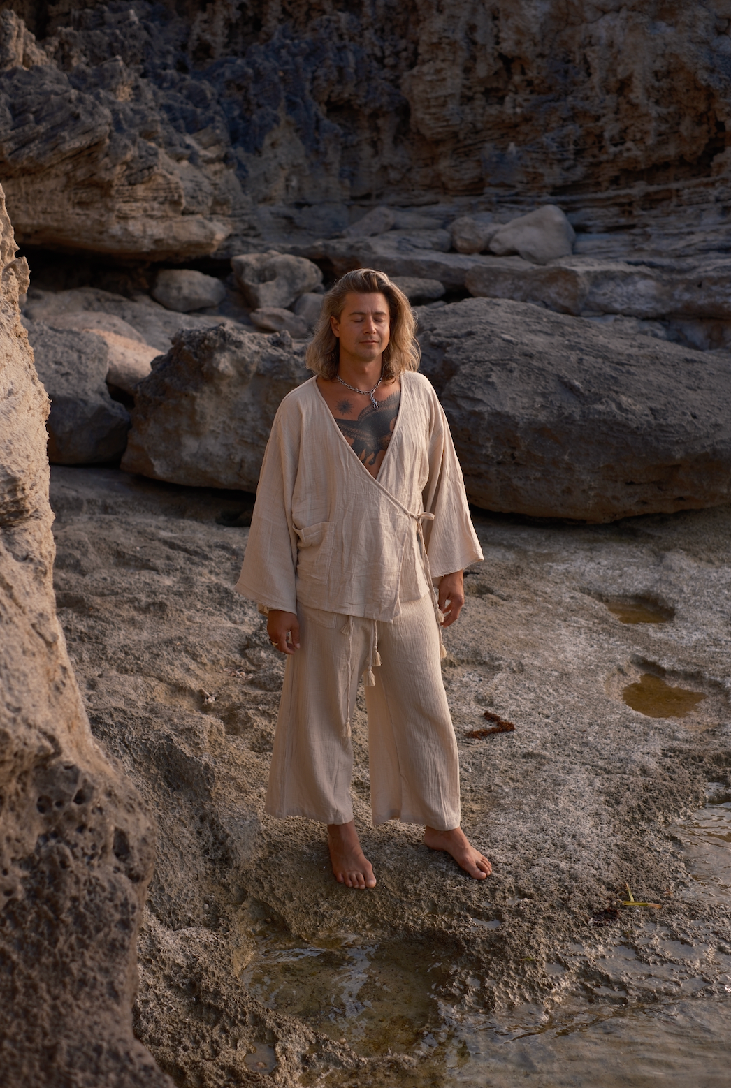 Horizon Kimono & Trouser Set – Unisex