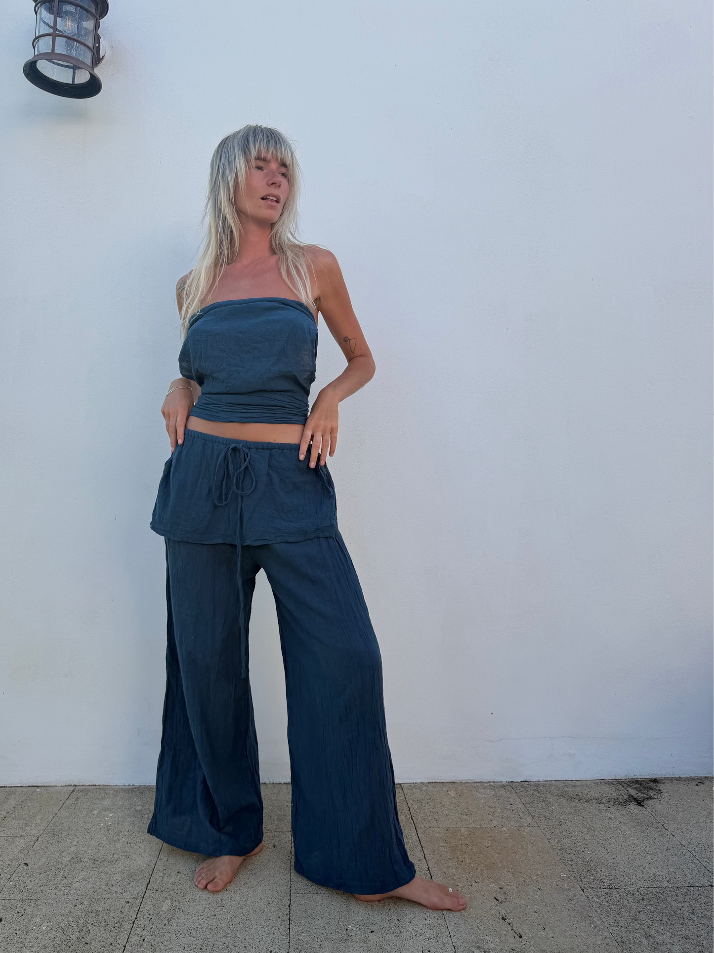 PEREGRINA | Bamboo Top - Trouser Set