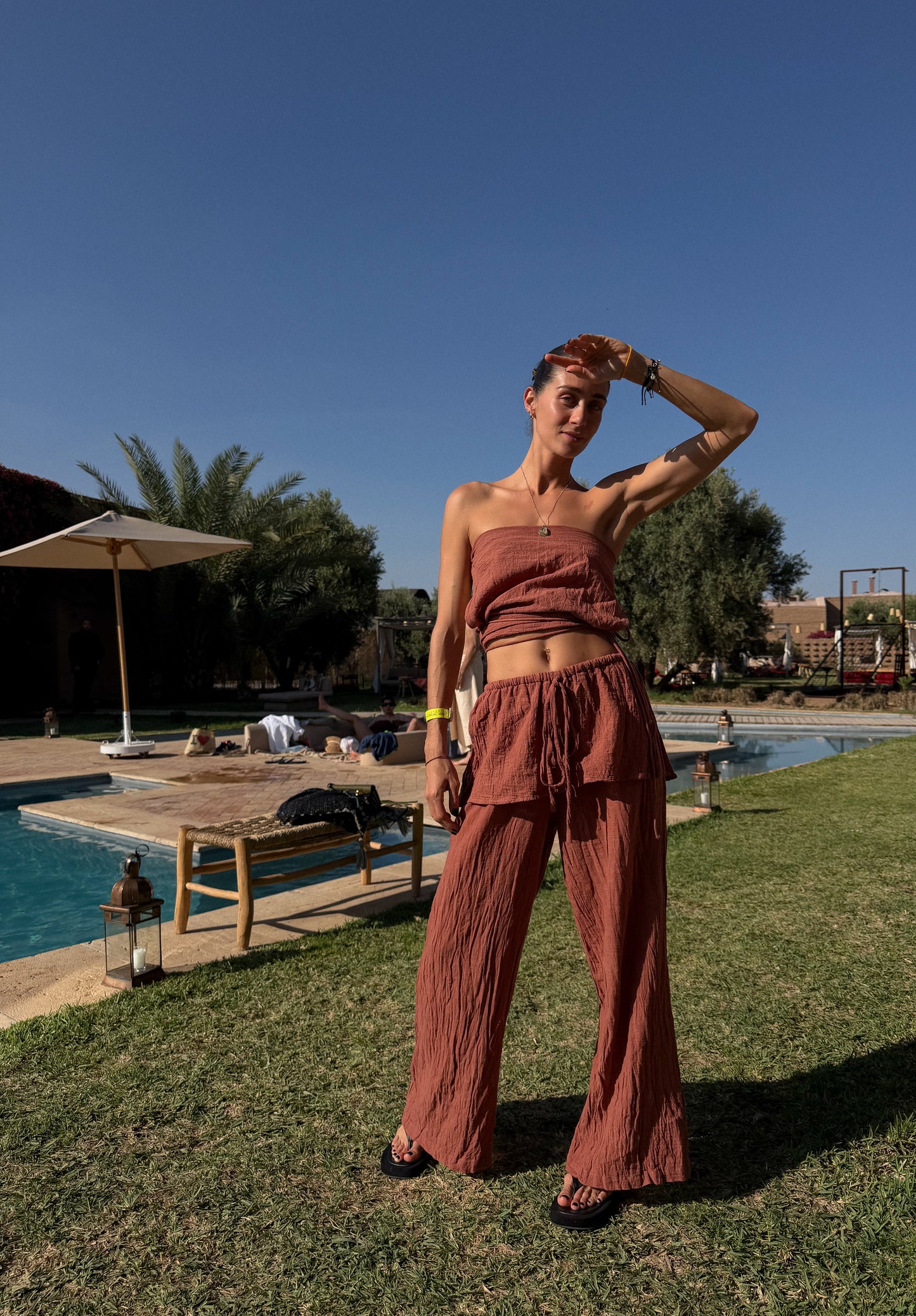 PEREGRINA | Bamboo Top - Trouser Set