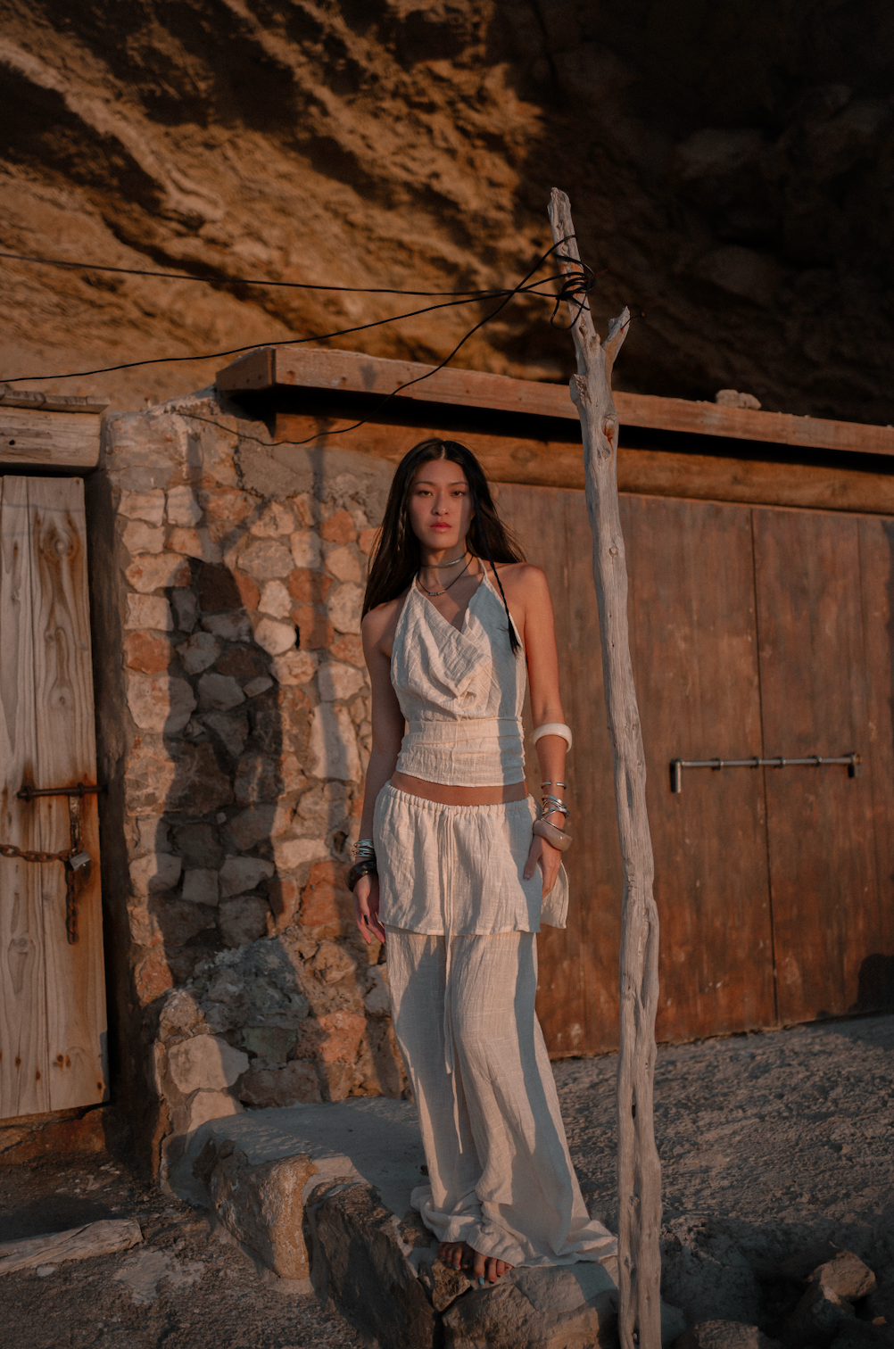 PEREGRINA | Bamboo Top - Trouser Set