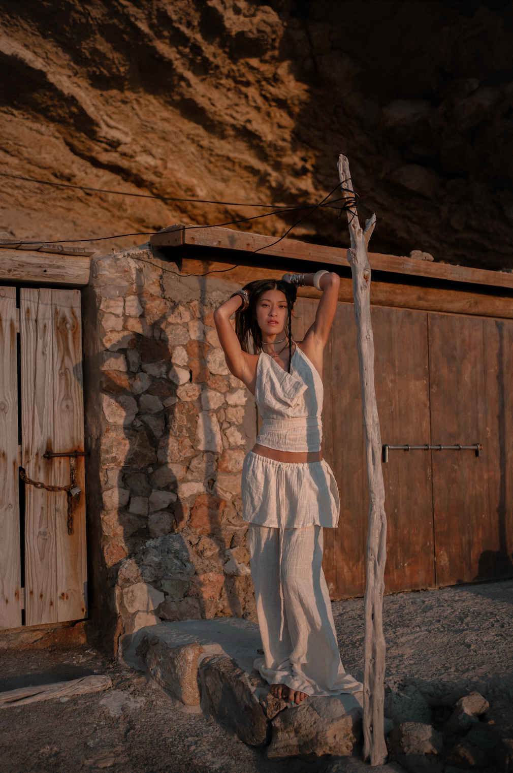 PEREGRINA | Bamboo Top - Trouser Set