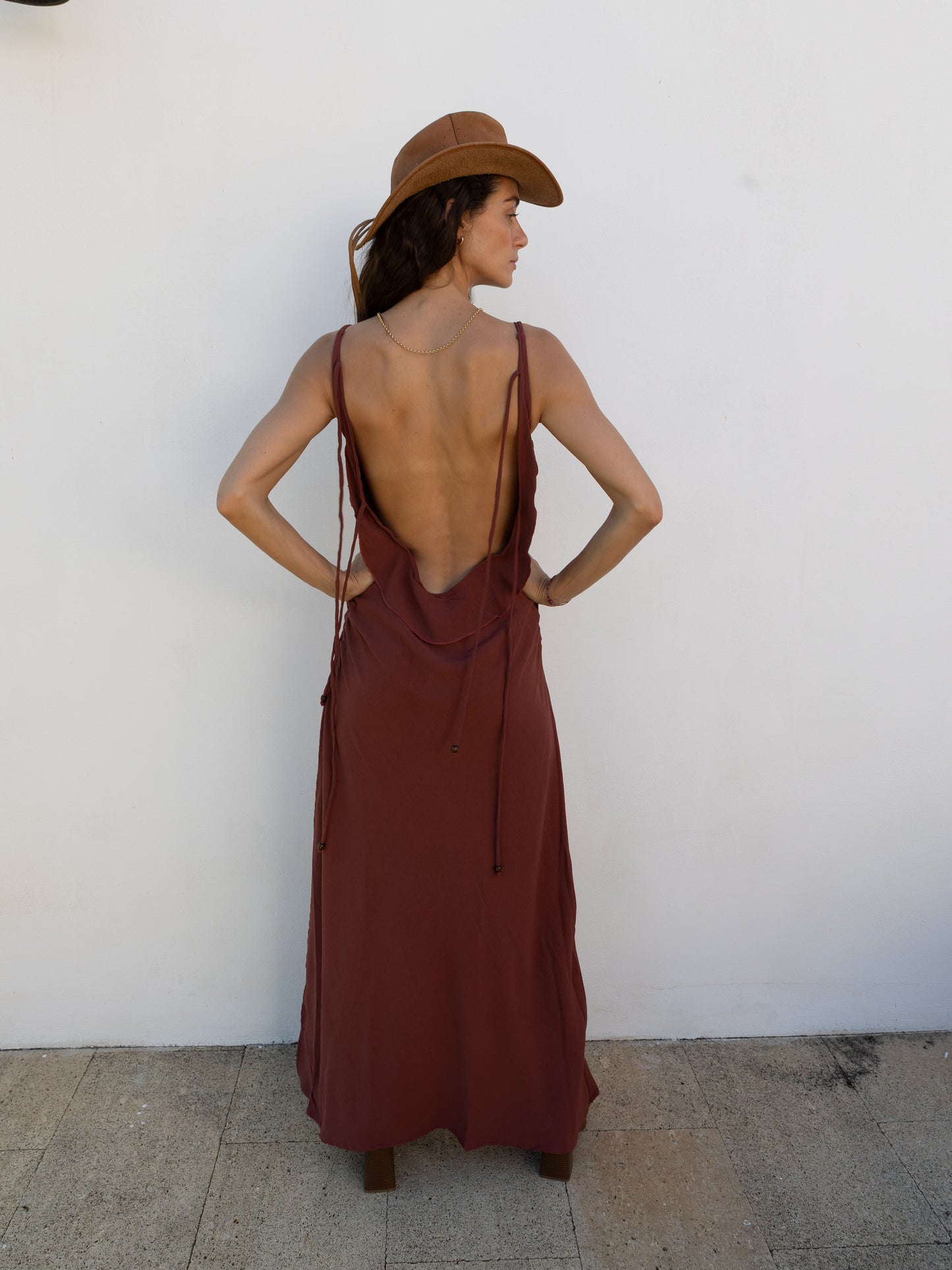 FUEGO SUAVE | Open Back Dress