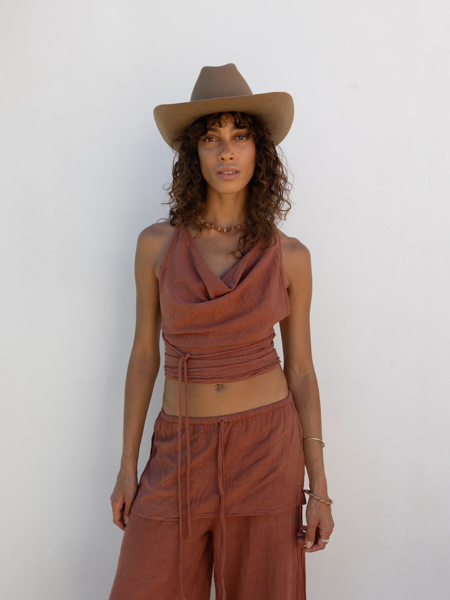 PEREGRINA | Bamboo Top - Trouser Set