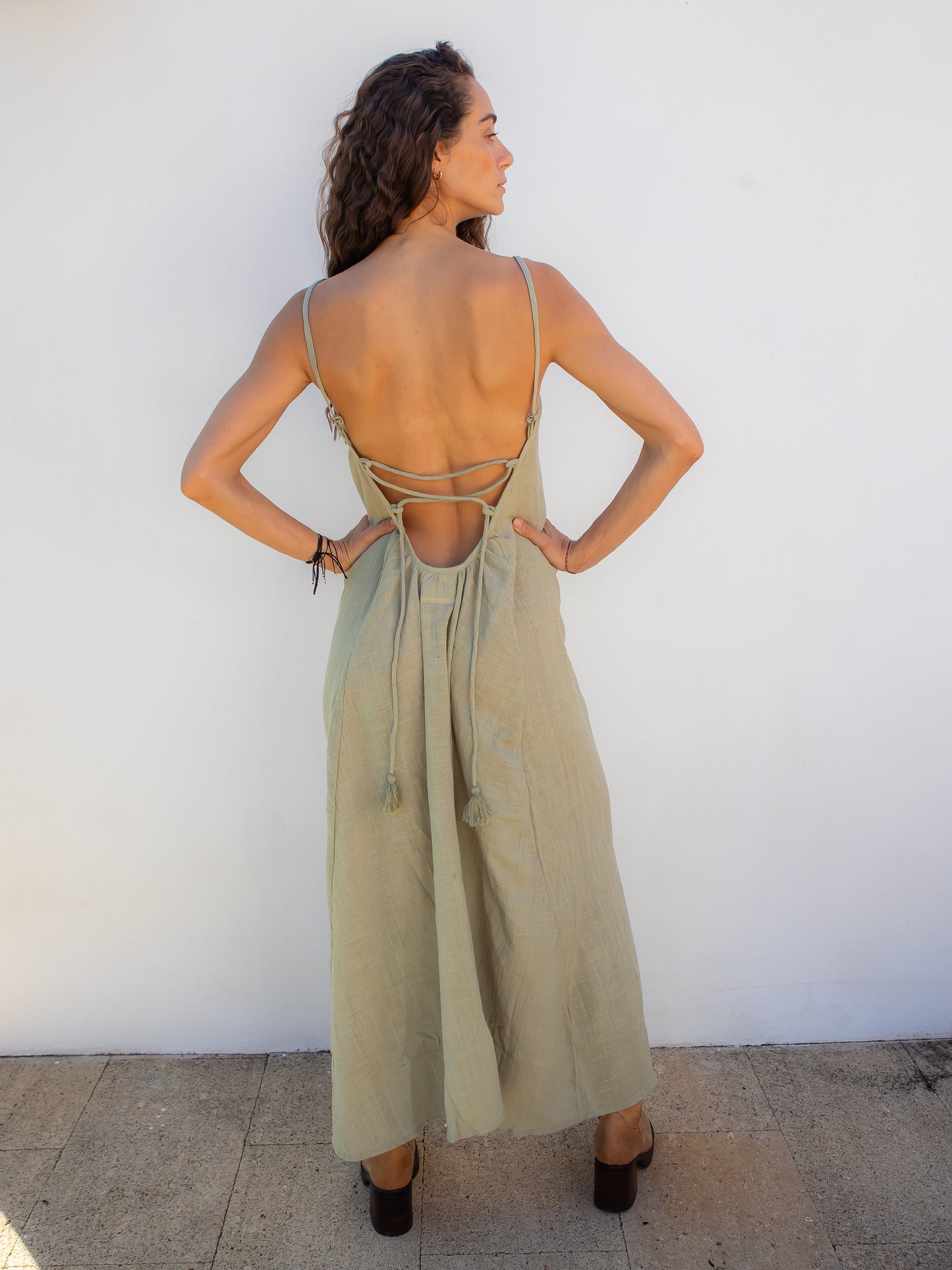 SOL TEE | Open Back Dress