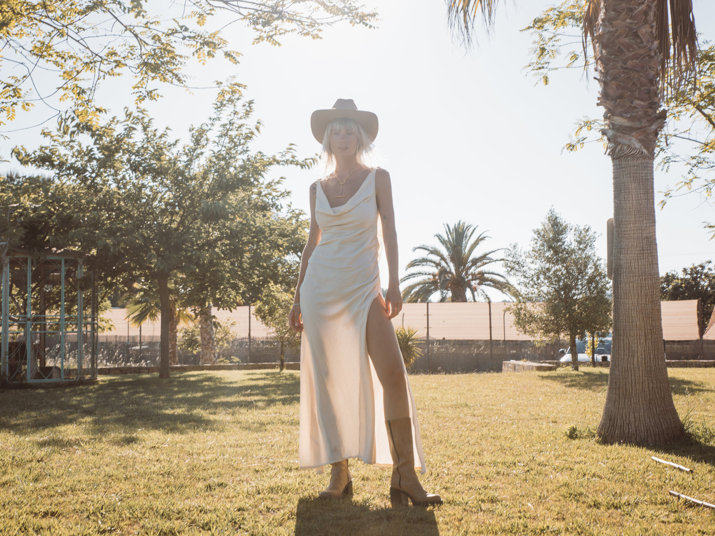 FUEGO SUAVE | Open Back Dress